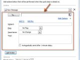 Outlook Quick Step Email Template How to Add Shortcuts to Template In Ribbon In Outlook