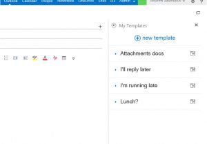 Outlook Web App Email Template Customizing the Compose Experience with Mail Apps for