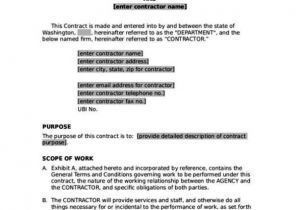 Outsource Contract Template Outsource Contract Template Sampletemplatess