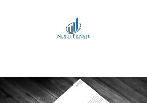 Over the Nexus Blank Card Modern Conservative Financial Service Logo Design for