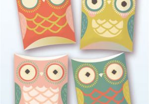 Owl Pillow Box Template Owl Pillow Gift Boxes Pdf Template by Happythought Catch