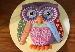 Owl Template for Cake Obsessive Creativity Disorder Living with A Passion to