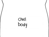 Owl Templates for Sewing Natsprat No Sew Felt Owl Plush