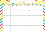 Pacing Calendar Template for Teachers A Free Sequence and Pacing Calendar for 2013 Kinderland