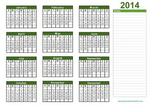 Pages Calendar Template 2014 Printable 2014 Calendar One Page Printable Calendar 2014