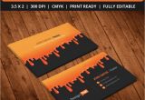 Painter Business Card Template Free Free Painting Business Card Psd Template Designyep