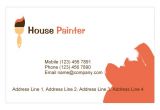 Painter Business Card Template Free Painting Business Card Templates Free 2 Card Design Ideas