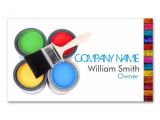 Painter Business Card Template Free Painting Business Cards 205 Best Painter Business Cards
