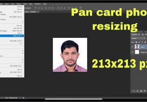 Pan Card Ka Hindi Name How to Set Image for Pan Card In Photoshop Low Size