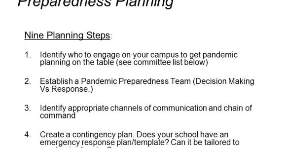 Pandemic Preparedness Plan Template Pandemic Flu Preparedness Ppt Download