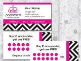 Paparazzi Accessories Business Card Template Paparazzi Jewelry Business Card Digital Download