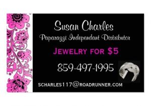 Paparazzi Accessories Business Card Template Paparazzi Jewelry Business Cards Zazzle