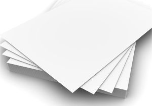 Paper and Card Suppliers Uk 100 Sheets A4 250gsm White Card Premium Thick Printing Paper Suitable for All Printers