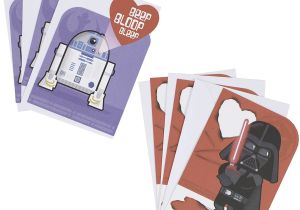 Paper Bag Valentine Card Holder Amazon Com Hallmark Star Wars Valentines Day Cards