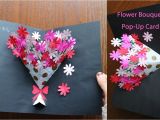 Paper Card Kaise Banate Hai Diy Flower Bouquet Pop Up Card 7 Paper Crafts Handmade Craft