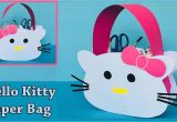 Paper Card Kaise Banate Hai Diy Hello Kitty Paper Bag How to Make A Paper Bag Easy and Cute Paper Gift Bag