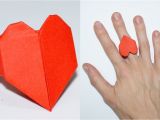 Paper Card Kaise Banate Hai Diy Paper Crafts Ideas for Valentines Day Heart Ring Julia Diy