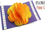 Paper Card Kaise Banate Hain Flower Popup Card Diy Scrapbook Tutorial by Paper Folds 831