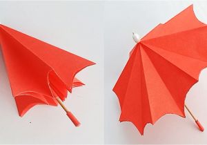 Paper Card Kaise Banaya Jata Hai How to Make A Paper Umbrella that Open and Close Very Easy