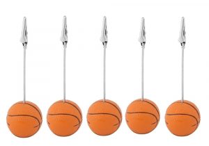 Paper Clip Place Card Holder Basketball Ball Shaped Table Number Holder Name Place Card