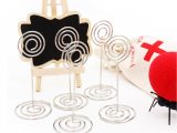 Paper Clip Place Card Holder Us 3 02 15 Off 10pcs Lot Wedding Decoration Heart Shape Place Card Holder Star Shape Table Name Card Clip Party Decoration Metal Table Holders Party