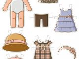 Paper Dress Up Dolls Template Dress Up Baby Paper Doll Free Printable Papercraft Templates