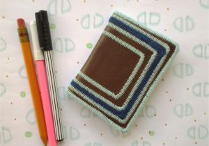 Paper Gift Card Holder Template Artsy Boho Card Holder Minimalist Blue Wallet for Cards