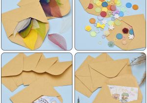 Paper Gift Card Holder Template Sumind 120 Pack Mini Kraft Envelopes Gift Card Envelopes