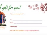 Paper Gift Certificate Template Gift Certificate Template Print Paper Templates