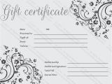 Paper Gift Certificate Template Gift Certificate Template Print Paper Templates