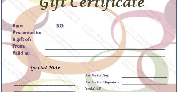Paper Gift Certificate Template Paper Gift Certificate Template Get Certificate Templates