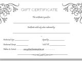 Paper Gift Certificate Template Work Anniversary Certificate Wording Professional