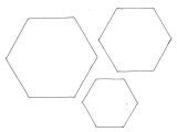 Paper Hexagon Templates for Patchwork 1000 Images About Templates On Pinterest Starfish