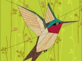 Paper Hummingbird Template Humming Bird by Quiltartdesigns Craftsy
