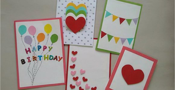 Paper Ka Card Kaise Banate Hain 5 Cute Easy Greeting Cards Srushti Patil