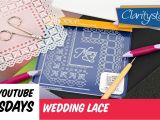 Paper Lace for Card Making Groovi How to Wedding Lace