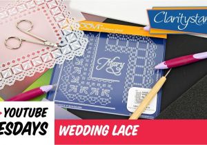 Paper Lace for Card Making Groovi How to Wedding Lace