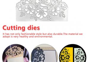 Paper Lace for Card Making Us 2 76 28 Off Carbon Steel Die Peony Lace Diy Metal Cutting Die Template Knife Mold Embossing Album Paper Card Craft Cutting Dies Aliexpress