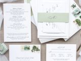 Paper Marriage for Green Card formal Invitations for Destination Wedding In the Mountains