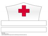 Paper Nurse Hat Template Printable White Paper Nurse 39 S Hat Instant Download