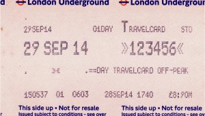 Paper One Day Travel Card Focus Transport Tfl New Year Fares Into Effect From January