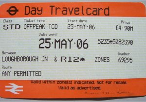 Paper One Day Travel Card Travelcard Simple English the Free Encyclopedia