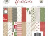 Paper Pads for Card Making Yuletide 6×6 Paper Pad Pink Paislee Advent Calendar