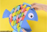Paper Plate Fish Template Paper Plate Fish Craft Rainbow Paper Circles Easy