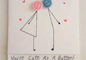 Paper Quilling Birthday Card for Boyfriend Cute as A button Card for My Boyfriend with Images
