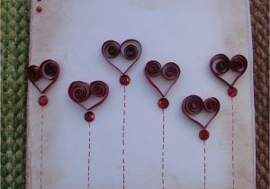 Paper Quilling Card for Boyfriend Quilling Valentine Card Con Immagini Idee Quilling Idee
