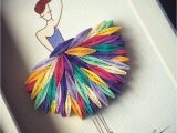 Paper Quilling Card for Teacher Ballerina Quill Art with Images Paper Quilling Patterns