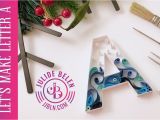 Paper Quilling Christmas Card Youtube Jjbln Paper Typography Quilling Quilling Tutorial