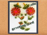 Paper Quilling New Year Card Paper Quilling Happy New Year In 2016 Greeting Cards