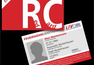 Paper Rc to Smart Card Der Neue Feuerwehr Dienstausweis Fur